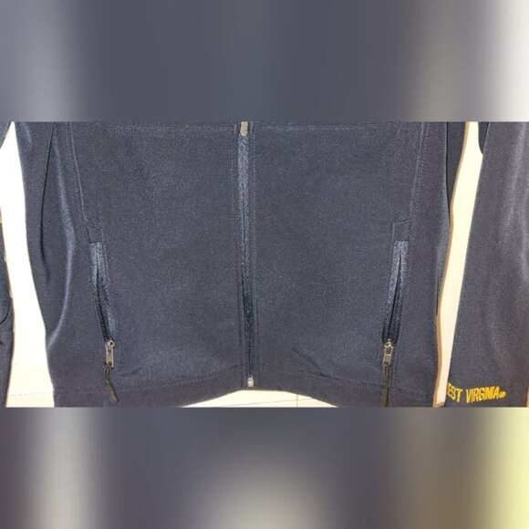 WEST VIRGINIA MOUNTAINEERS colosseum YOUTH MEDIUM 12/14 jacket preowned - Picture 3 of 11